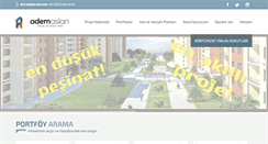 Desktop Screenshot of korfezkentemlakkonut.com