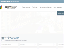 Tablet Screenshot of korfezkentemlakkonut.com
